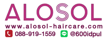 ผลิตภัณฑ์ เสริมอาหาร ALOSOL อาหารผม สูตรพรีเมี่ยม